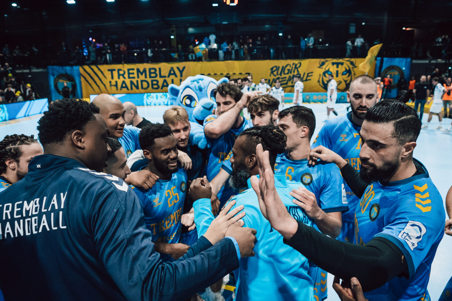 TREMBLAY VILLEURBANNE, avant dernier match de l'année 2022 au Palais